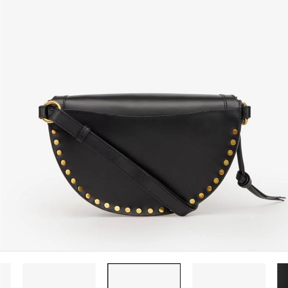 Isabel Marant Skano Belt Bag with Gold Studs - Picture 9 of 9